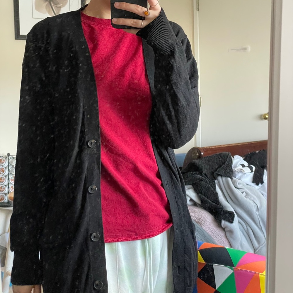 Simple back cardigan - Picture 2 of 2